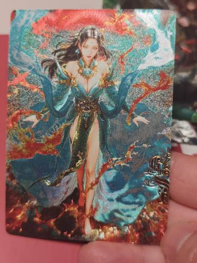 寸草不生 马年 第二期 - 奇点卡牌  天帝少女  粗闪