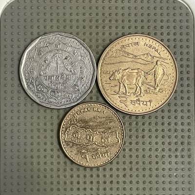 2026年第43场各国散币拍卖（总第193场） - 尼泊尔3枚
