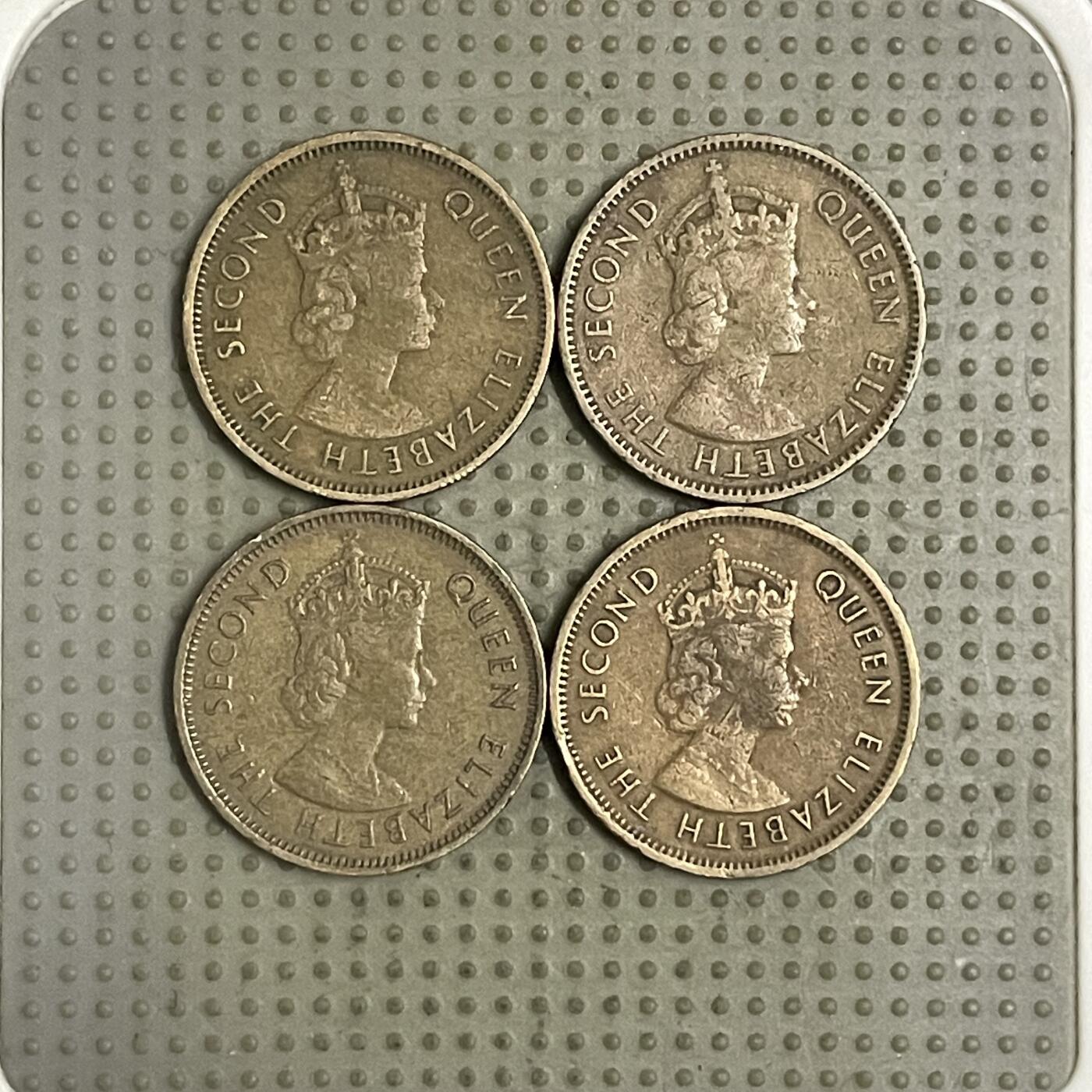 2026年第43场各国散币拍卖（总第193场） 香港一毫4枚安全边