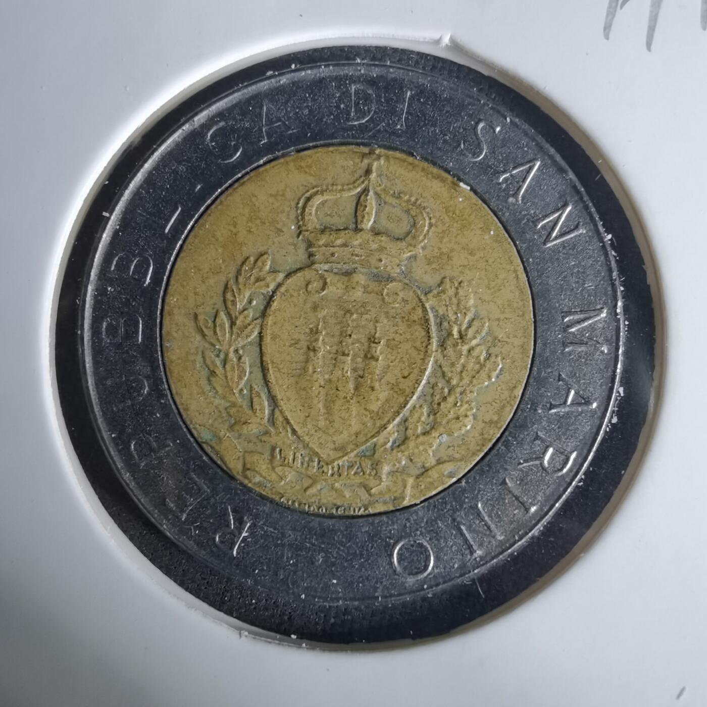 沼泽如烟--第1049场 圣马力诺1987年500里拉