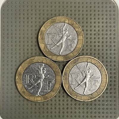 2026年第44场各国散币拍卖（总第194场） - 法国10法郎3枚
