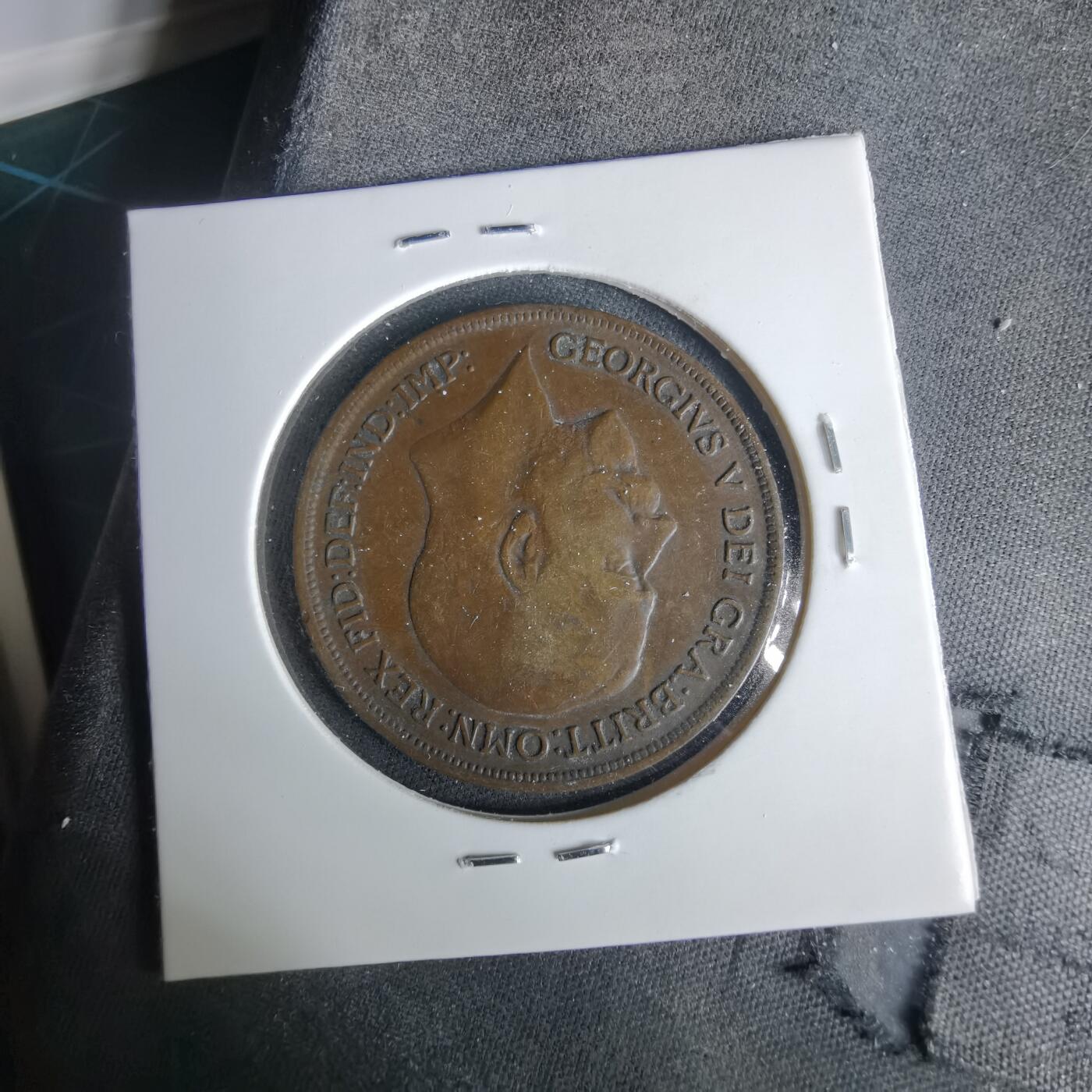 沼泽如烟--第1049场 英国1918年1便士