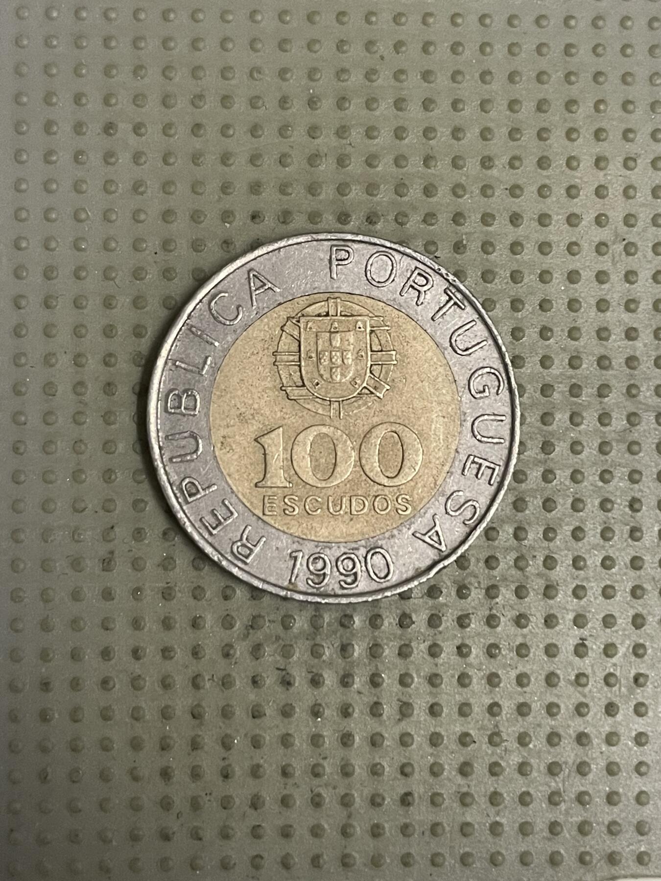 2026年第44场各国散币拍卖（总第194场） 葡萄牙1990年100埃斯库多