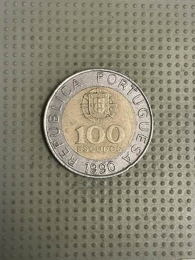 2026年第44场各国散币拍卖（总第194场） - 葡萄牙1990年100埃斯库多