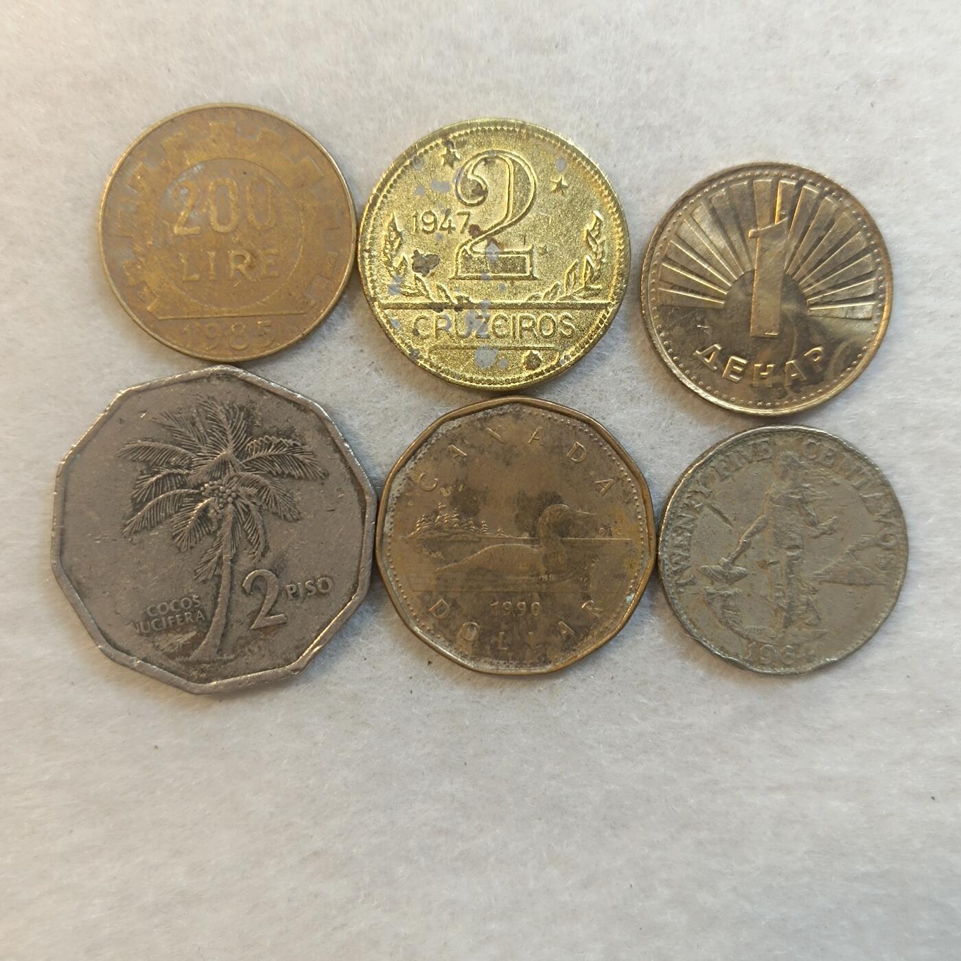 君烨收藏 0元起拍 散币场 每天一场 可留存 第24场 周日发货 10散币6枚