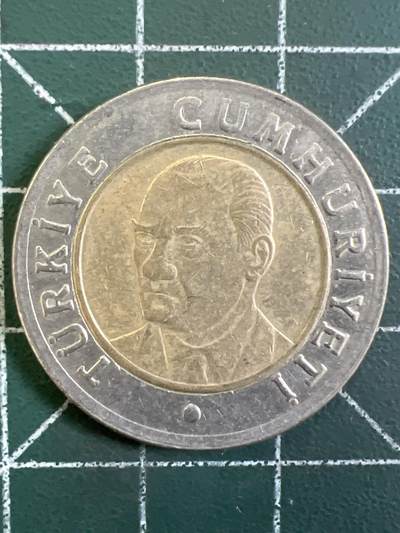 第1160  硬币专场 （无押金，捡漏，全场50包邮，偏远地区除外，接收代拍业务，本店十天发一次货） - 土耳其 1 里拉