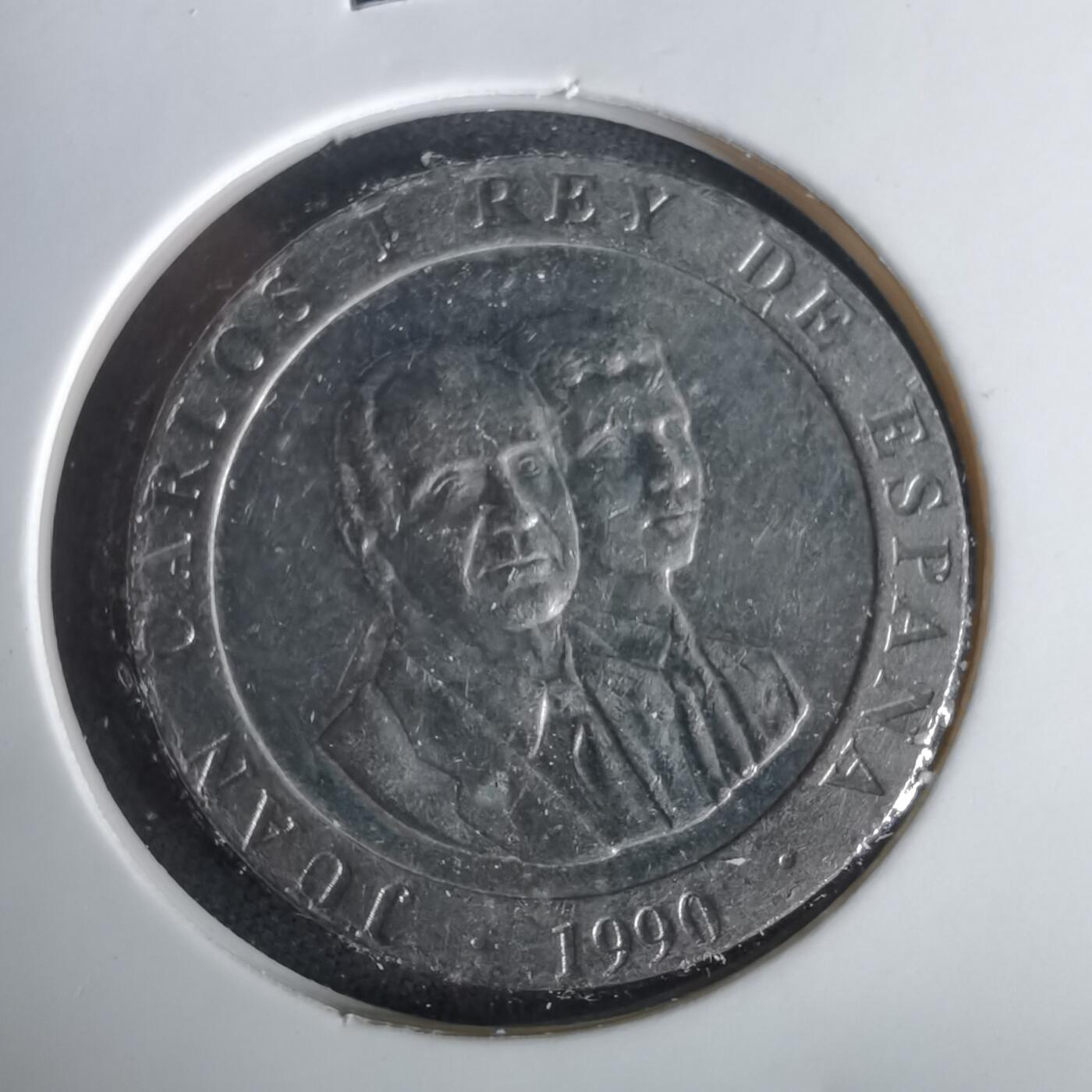 沼泽如烟--第1049场 西班牙1990年200比塞塔纪念币