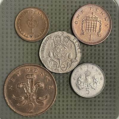 2026年第44场各国散币拍卖（总第194场） - 英国5枚