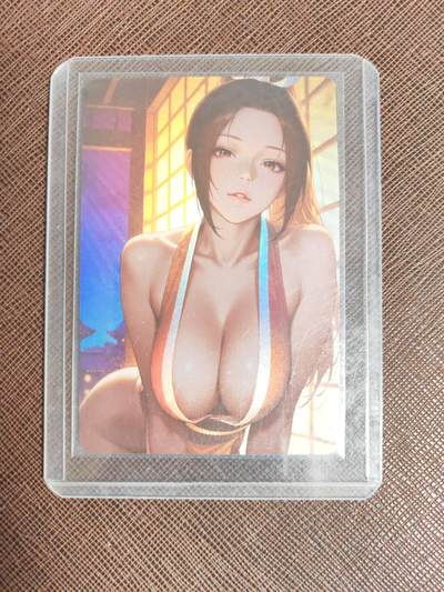 阳大大卡牌拍卖第109期（持续收拍品，周五晚上九点截拍，进群福利早知道） - 拳皇特藏卡 不知火舞 彩闪 带卡夹