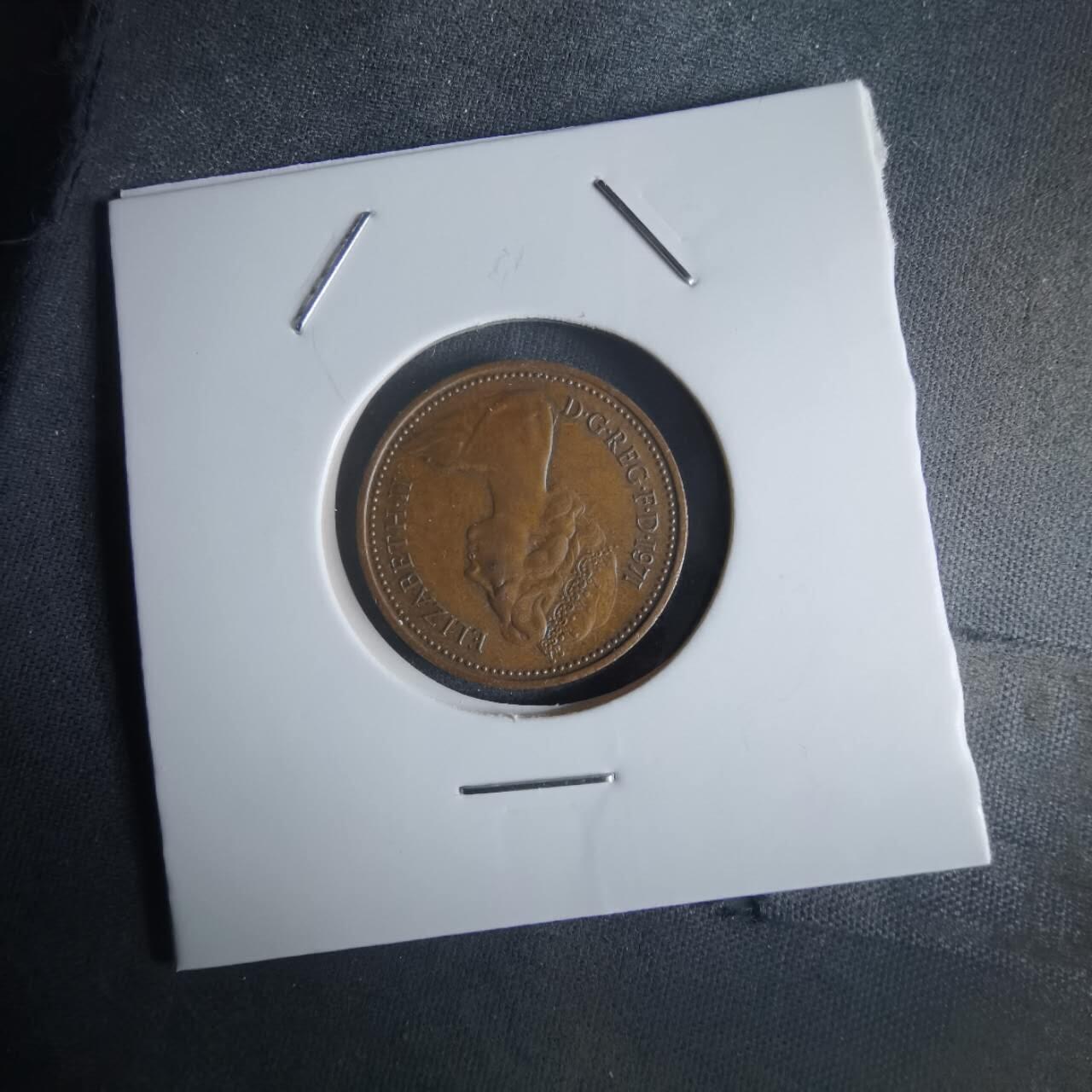 沼泽如烟--第1048场 英国1971年1便士