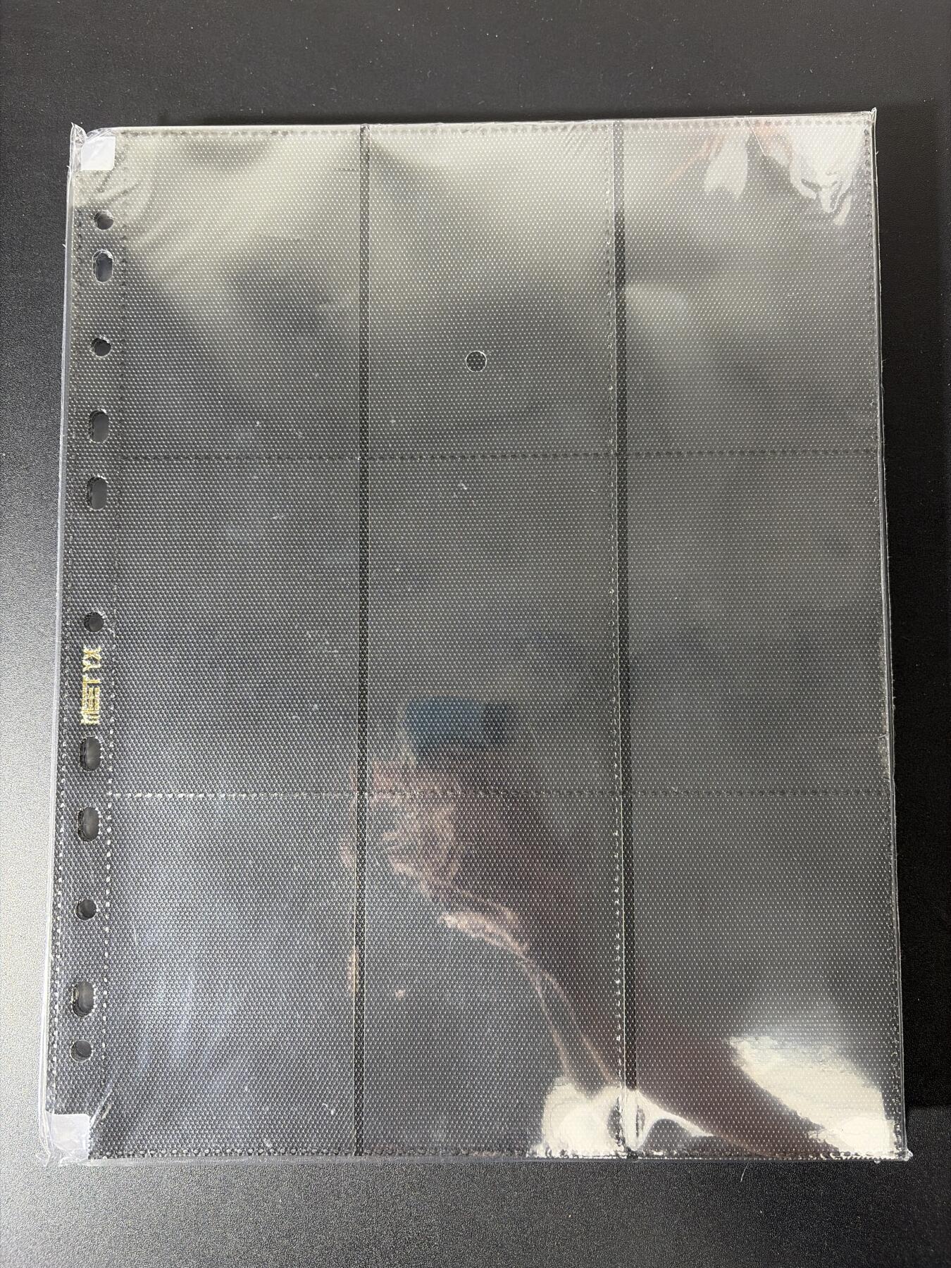 NO.30 好又多金牌大场，每周一站式配齐，方便凑单！（周6晚9点截拍，卖家送拍0抽成！） 【卡具】萌猫 九宫透明卡页（原良心家）40张全新 适配63×88卡牌