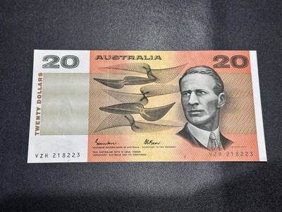 《外钞收藏家》第六百二十六期（精品场）（长期征集拍品、欢迎藏友们联系合作） - 澳大利亚纸币版 20元 全新UNC 无47