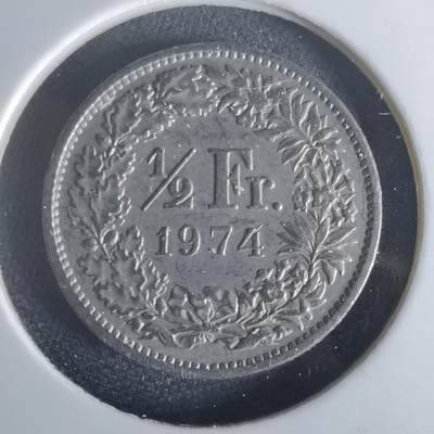 沼泽如烟--第1048场 - 瑞士1974年半法郎