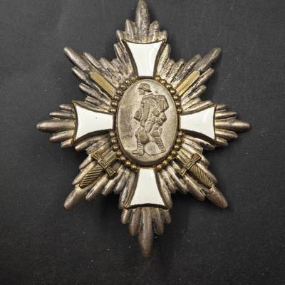 4月11日结束，成斌徽章钱币专场 - 魏玛共和国战地荣誉星章 早期银质版