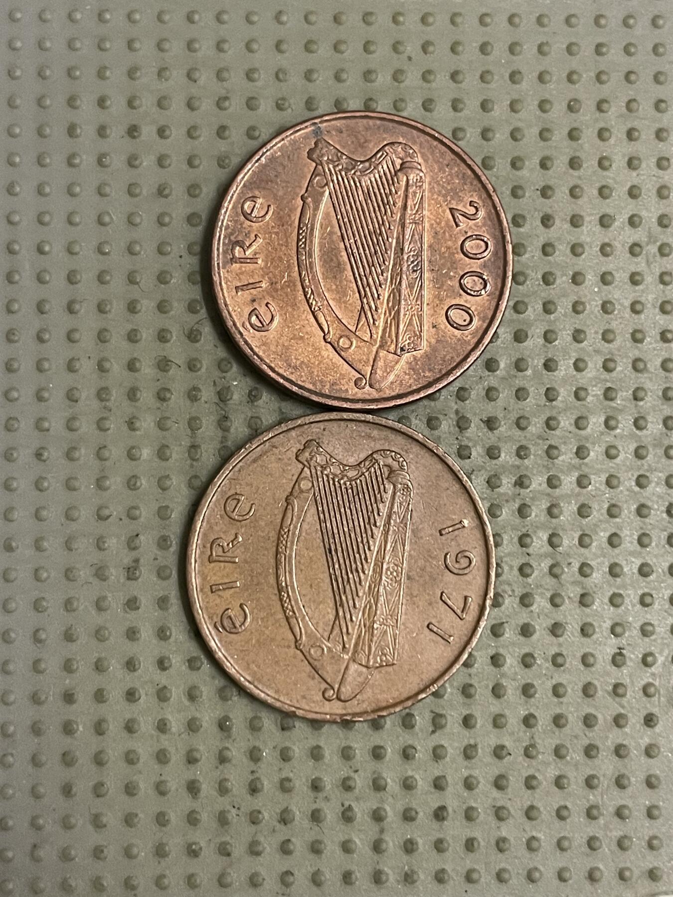 2026年第44场各国散币拍卖（总第194场） 爱尔兰1便士2枚