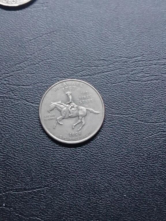 松南世界钱币——260409 美国25美分纪念币镍币12