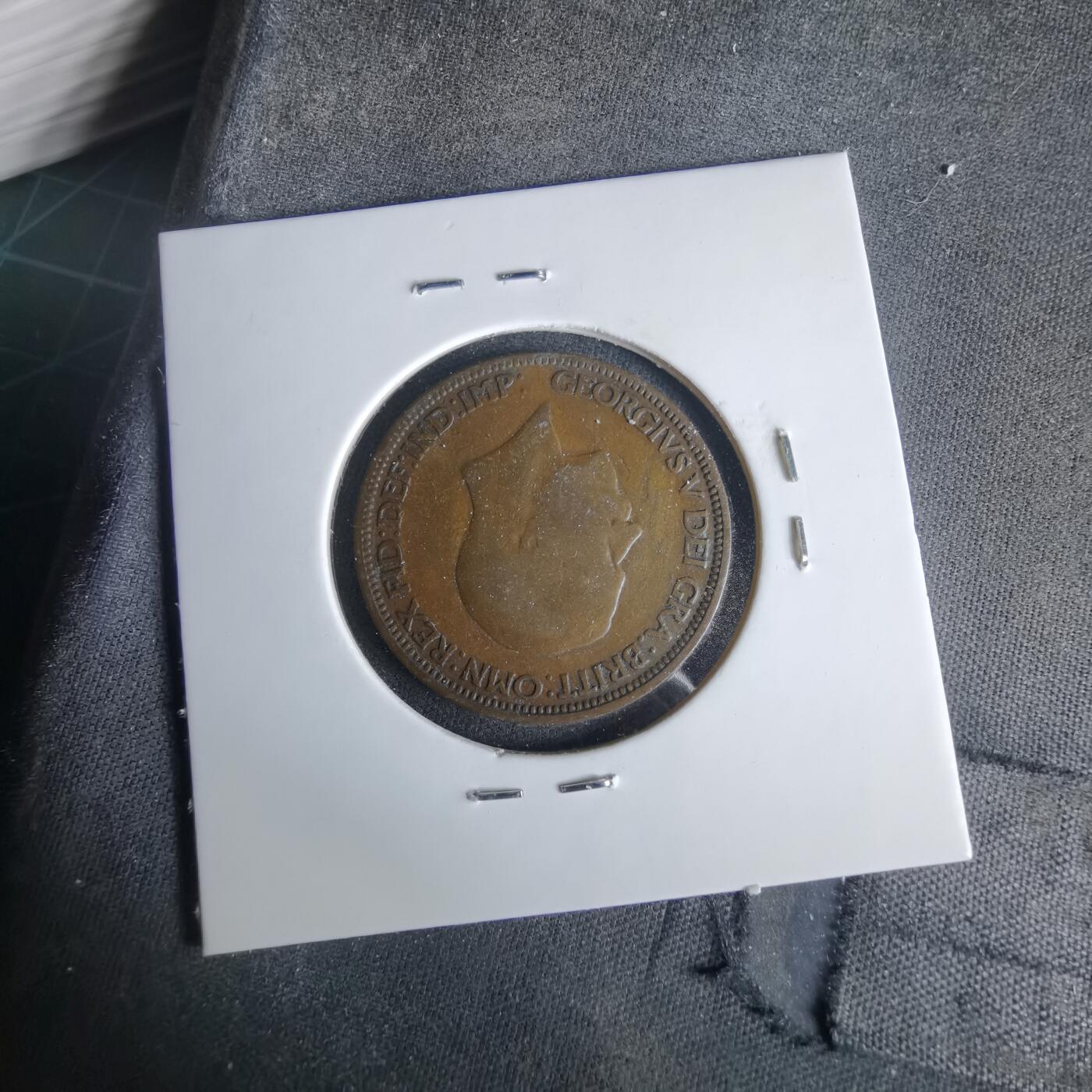 沼泽如烟--第1049场 英国1929年半便士