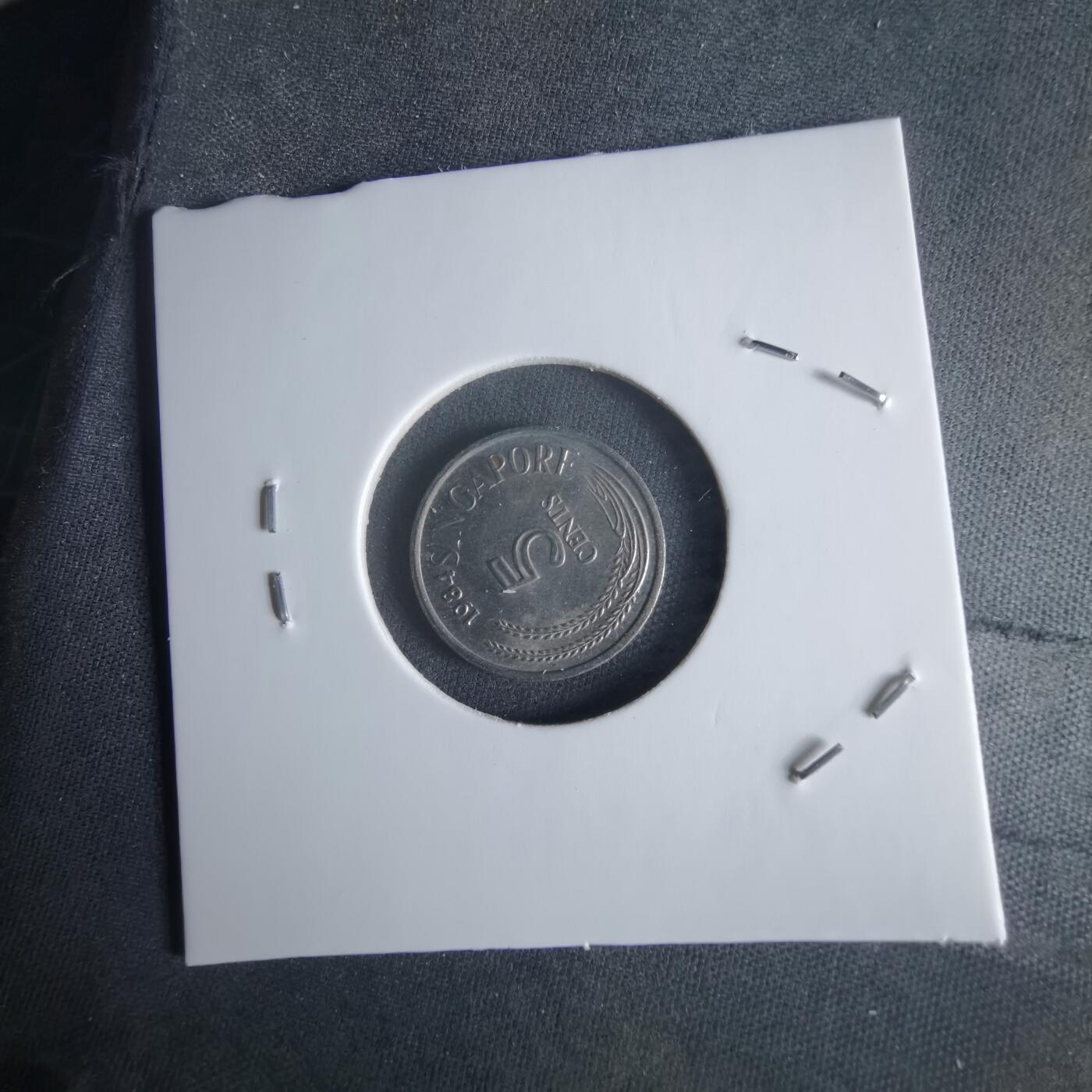 沼泽如烟--第1048场 新加坡1984年五分