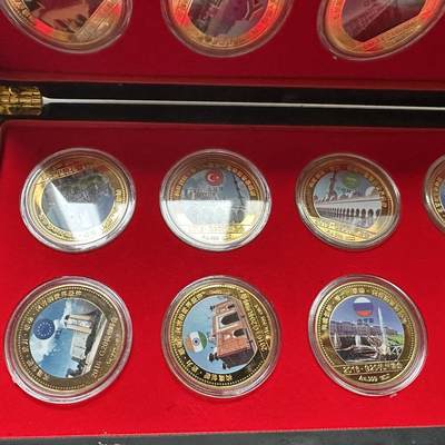 🌹外币初藏🌹🐯2026年第41场   每周二四六晚8️⃣点 世界钱币 2016年杭州G20峰会纪念章 实木盒 克朗型 镀纯金 原始售价1980