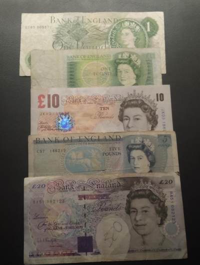 2026四月第二期，总第223期 - 英格兰纸币批量五张流通品相/UNC-·