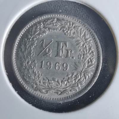 沼泽如烟--第1048场 - 瑞士1969年半法郎