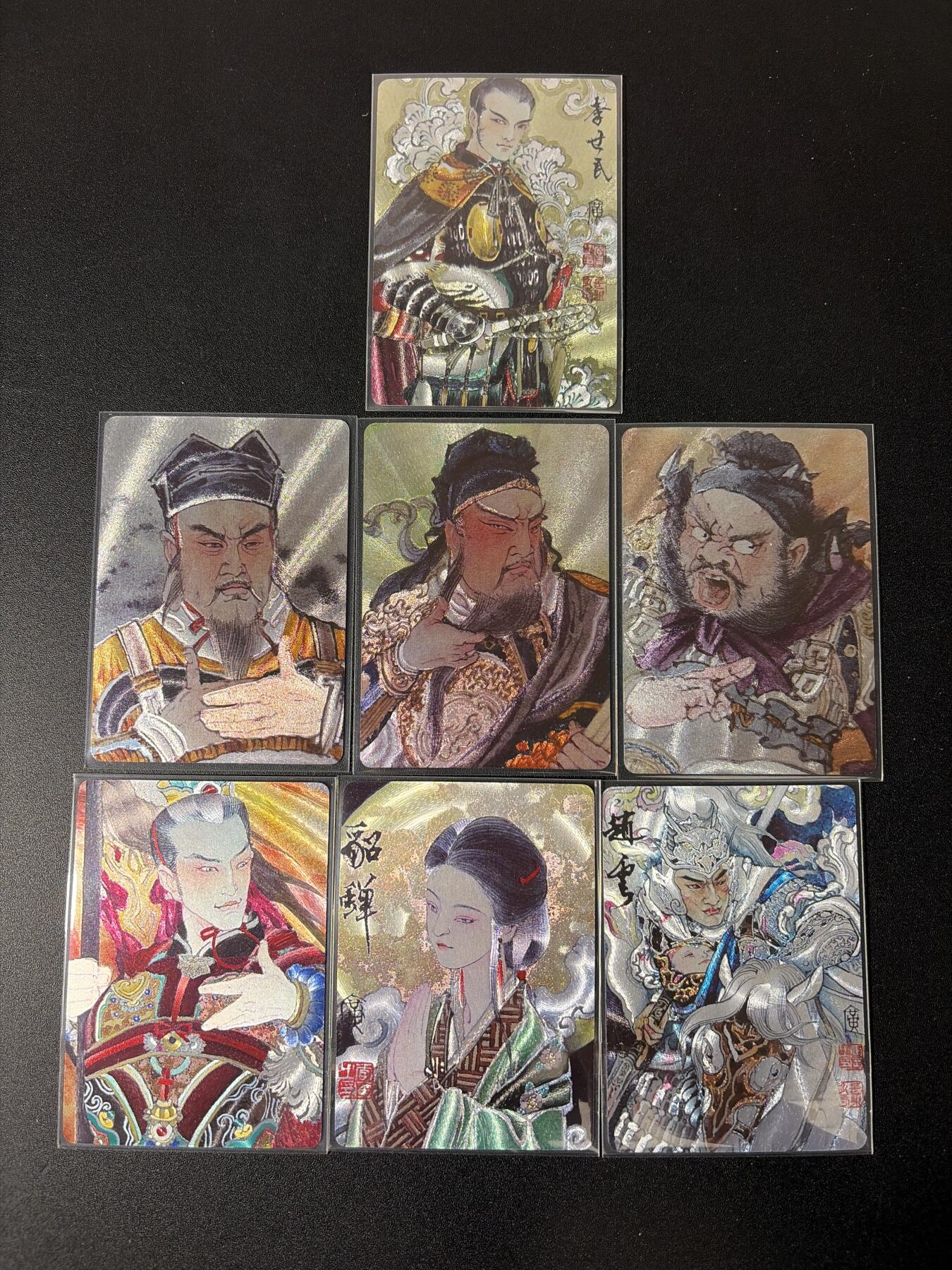NO.30 好又多金牌大场，每周一站式配齐，方便凑单！（周6晚9点截拍，卖家送拍0抽成！） 启读 广绘经典 李广 刘关张+吕布貂蝉+赵云+李世民226编 粗闪7张