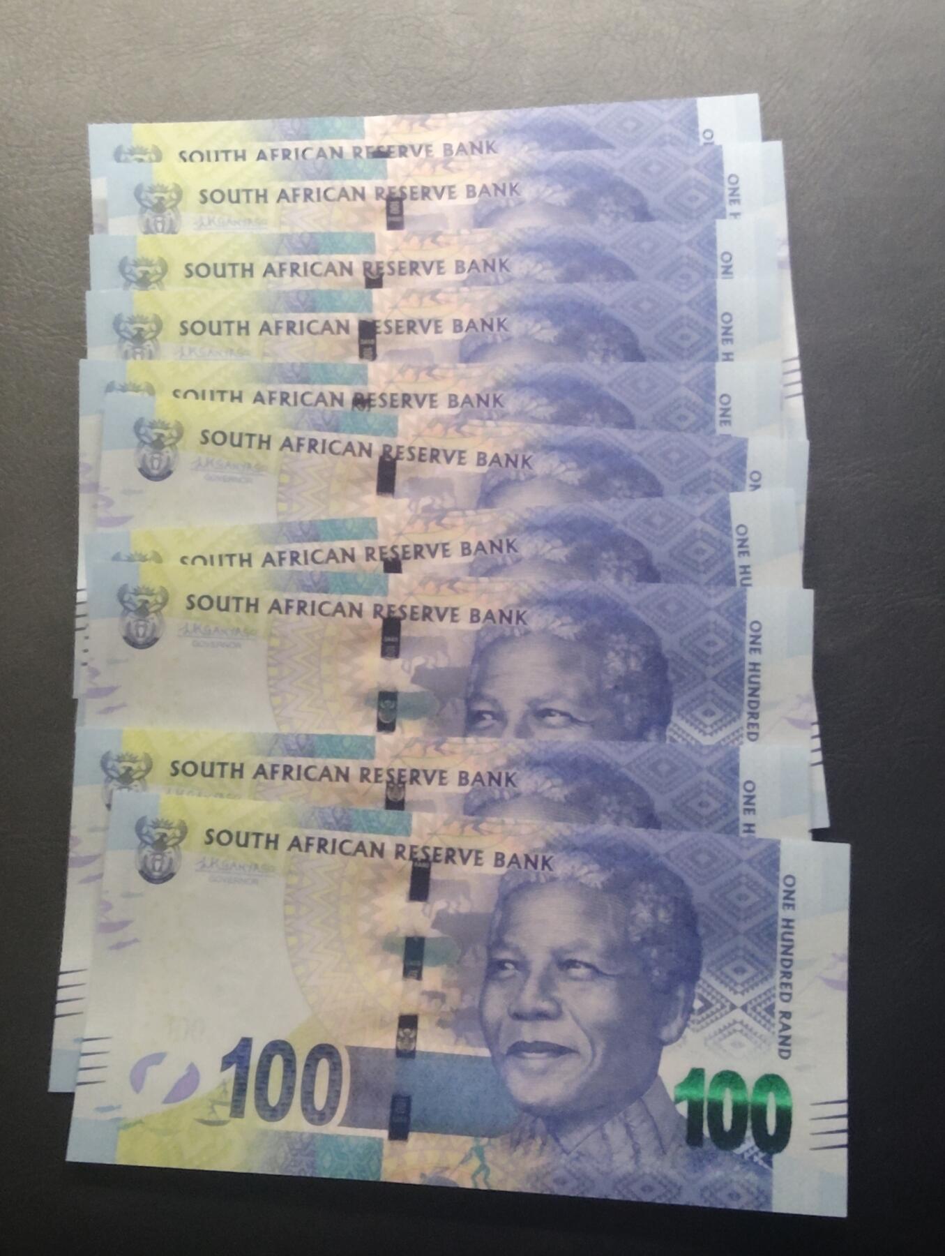 2026四月第二期，总第223期 南非2016版100兰特批量十张UNC 曼德拉和水牛