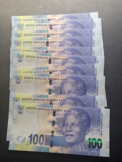 2026四月第二期，总第223期 - 南非2016版100兰特批量十张UNC 曼德拉和水牛