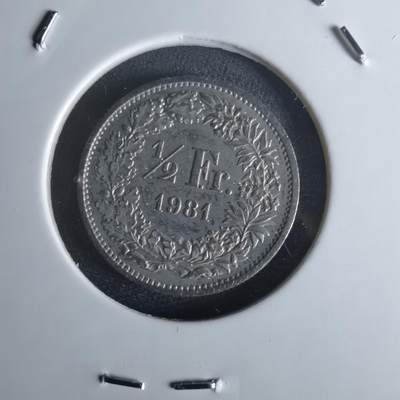 沼泽如烟--第1048场 - 瑞士1981年半法郎