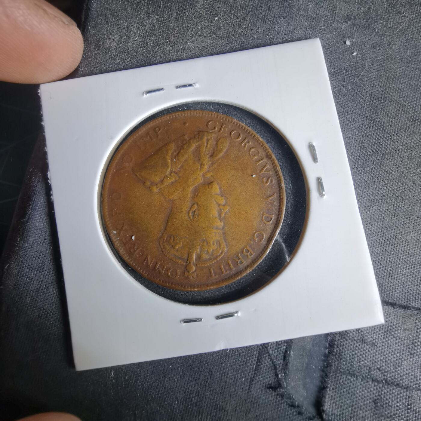 沼泽如烟--第1049场 澳大利亚1928年1便士