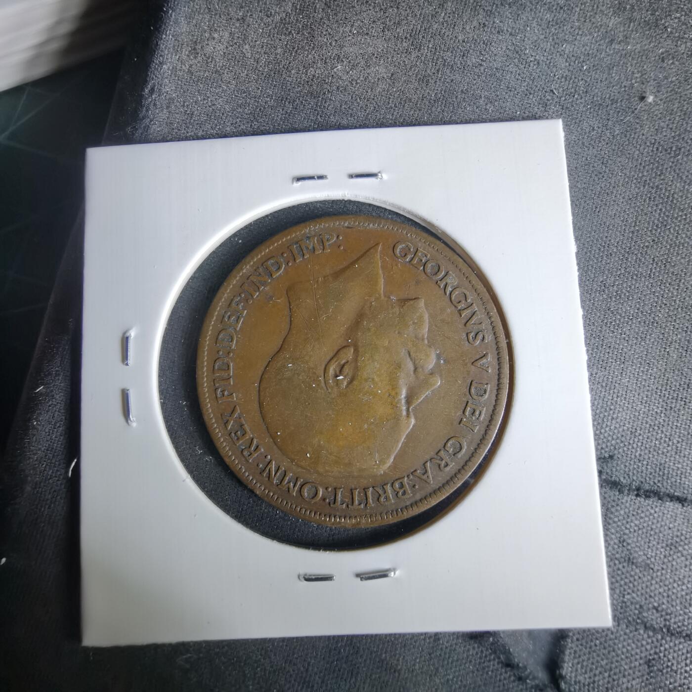 沼泽如烟--第1049场 英国1920年1便士