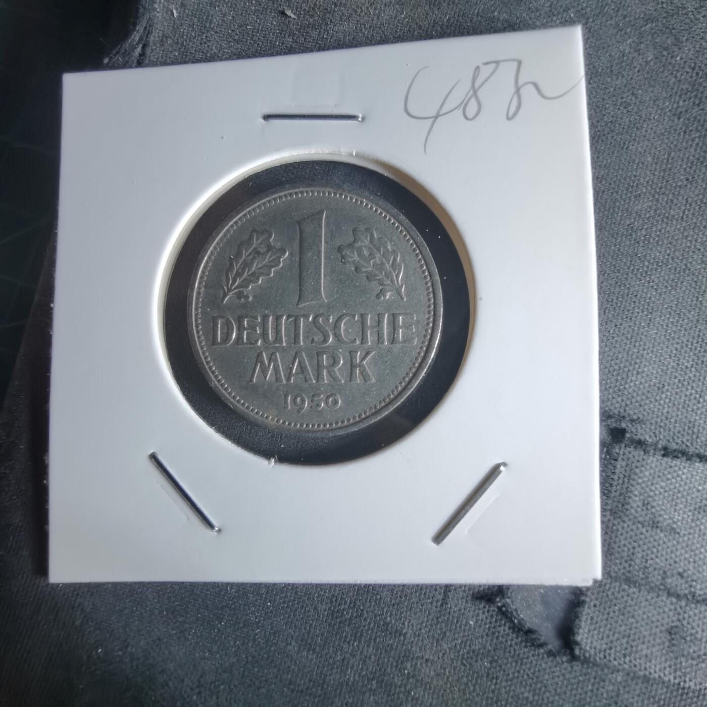 沼泽如烟--第1048场 德国1950年1马克