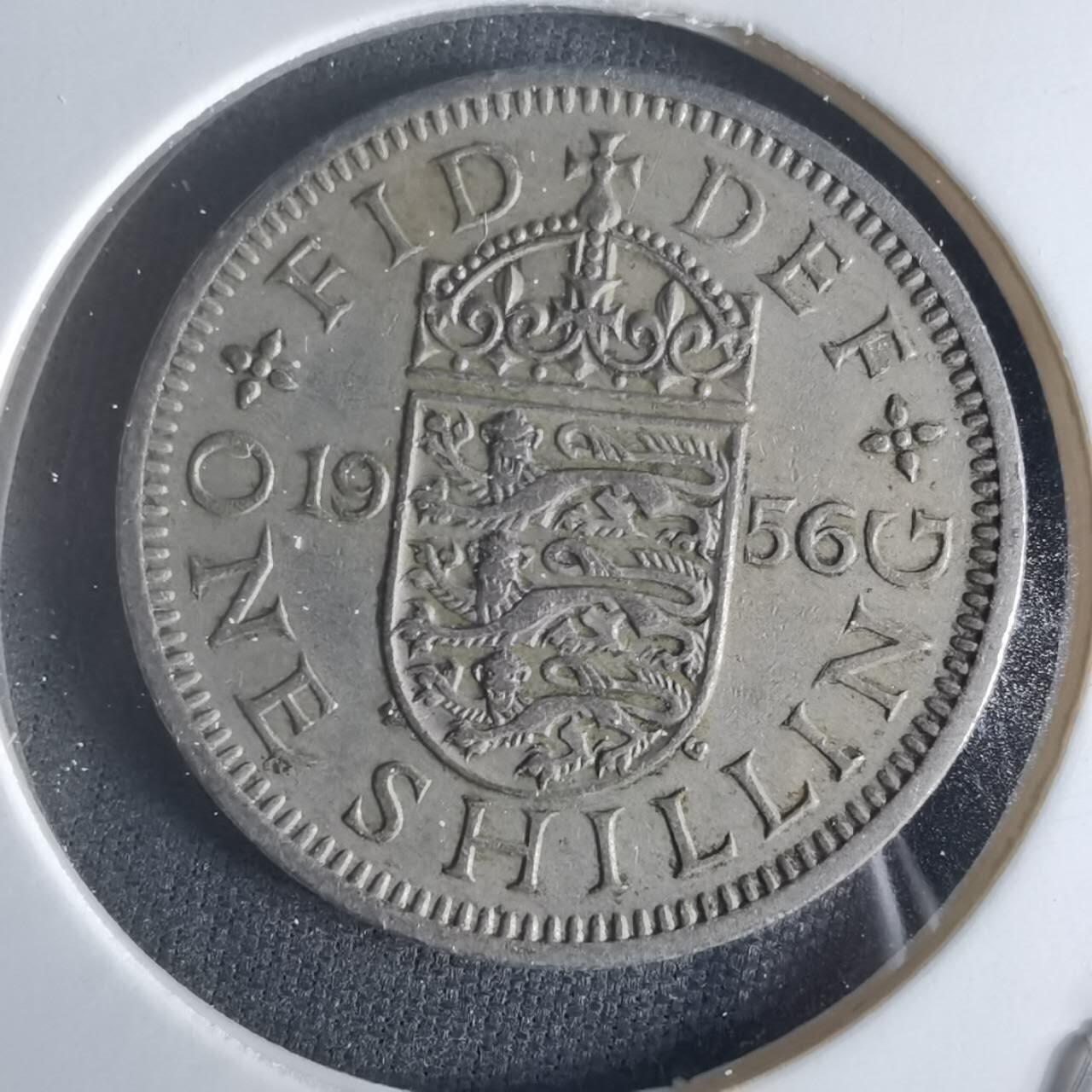 沼泽如烟--第1048场 英国1956年1先令