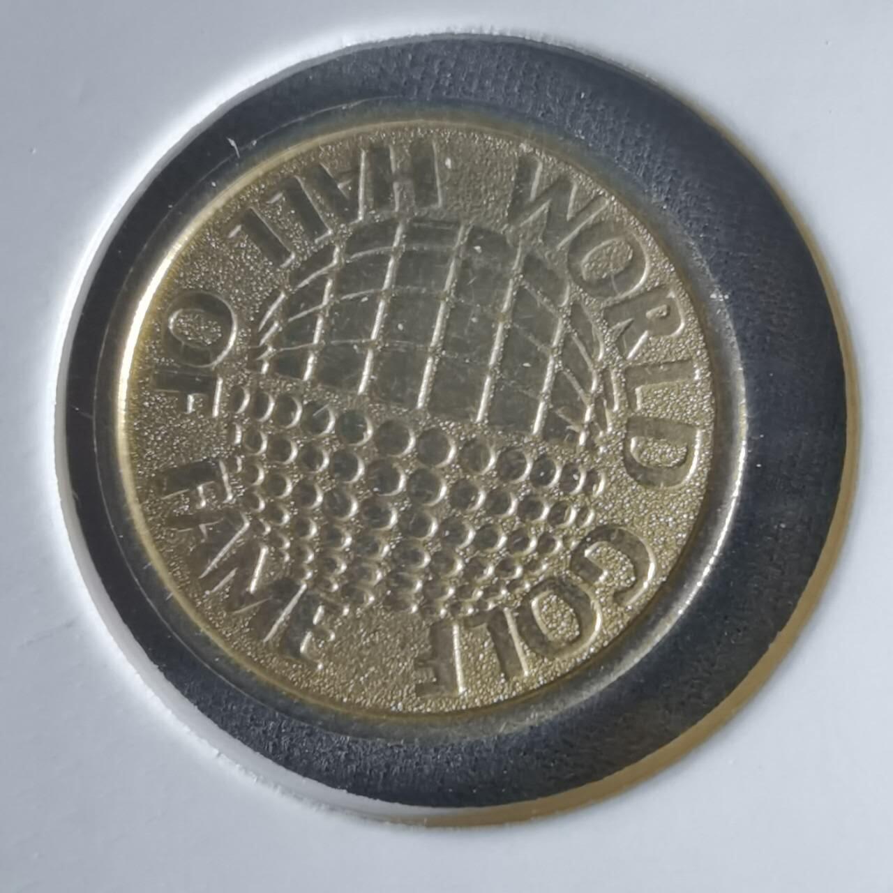 沼泽如烟--第1048场 世界高尔夫名人堂（World Golf Hall of Fame）高尔夫球位标（Ball Marker）