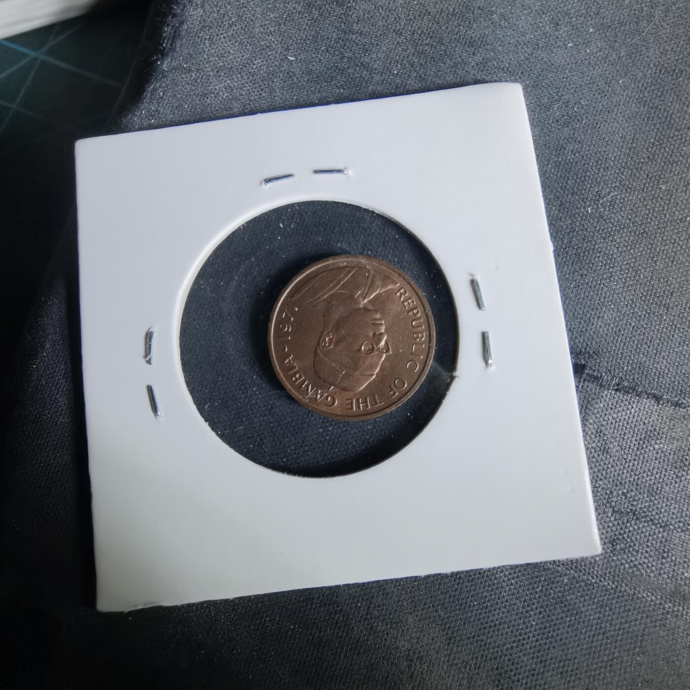 沼泽如烟--第1049场 冈比亚1971年1布图