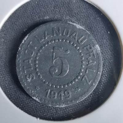 沼泽如烟--第1049场 - 1919年5芬尼代币