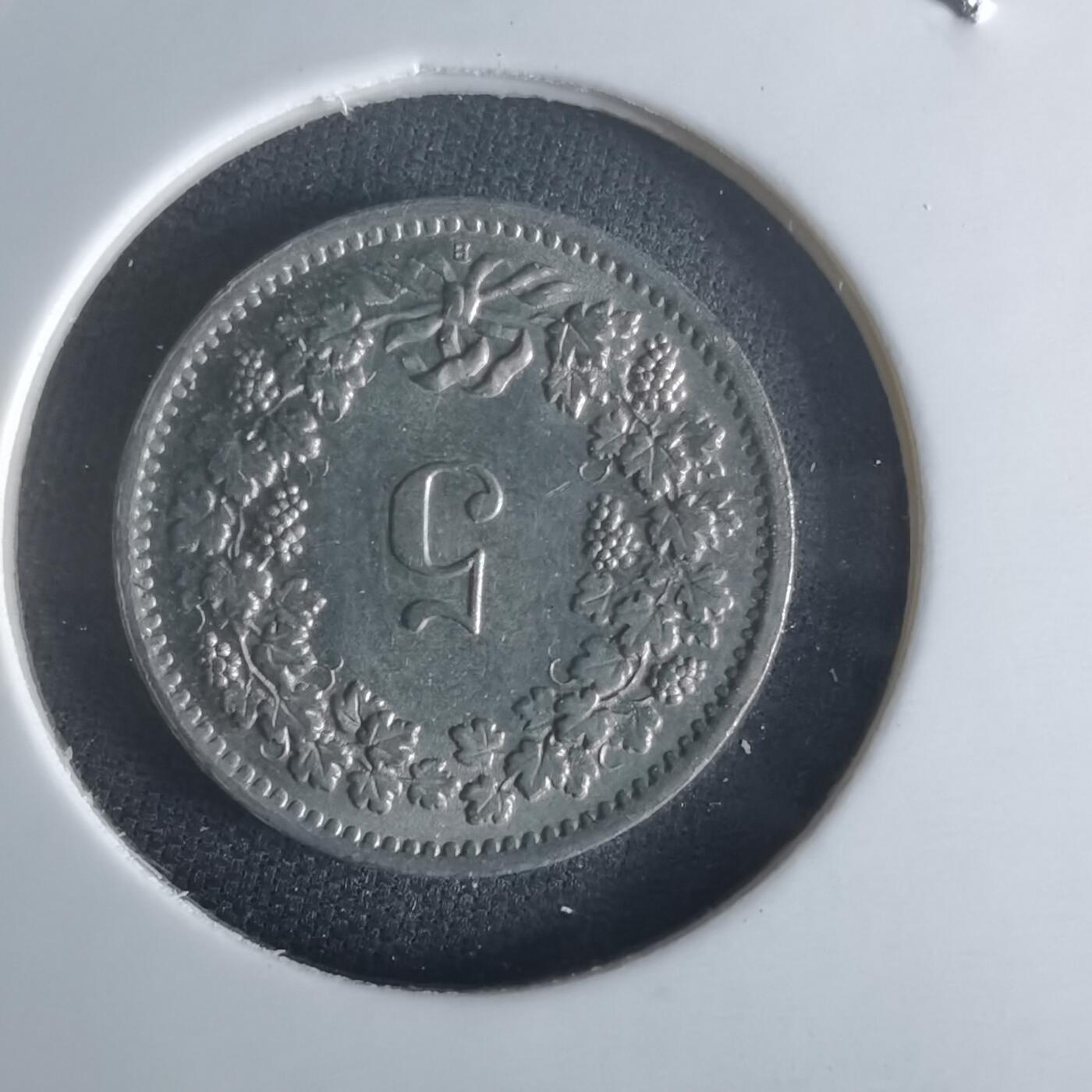 沼泽如烟--第1048场 瑞士1967年五分