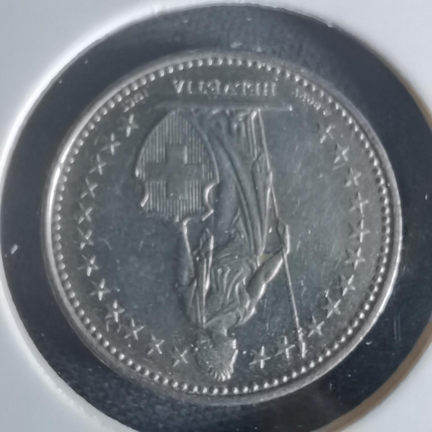 沼泽如烟--第1048场 瑞士1985年半法郎