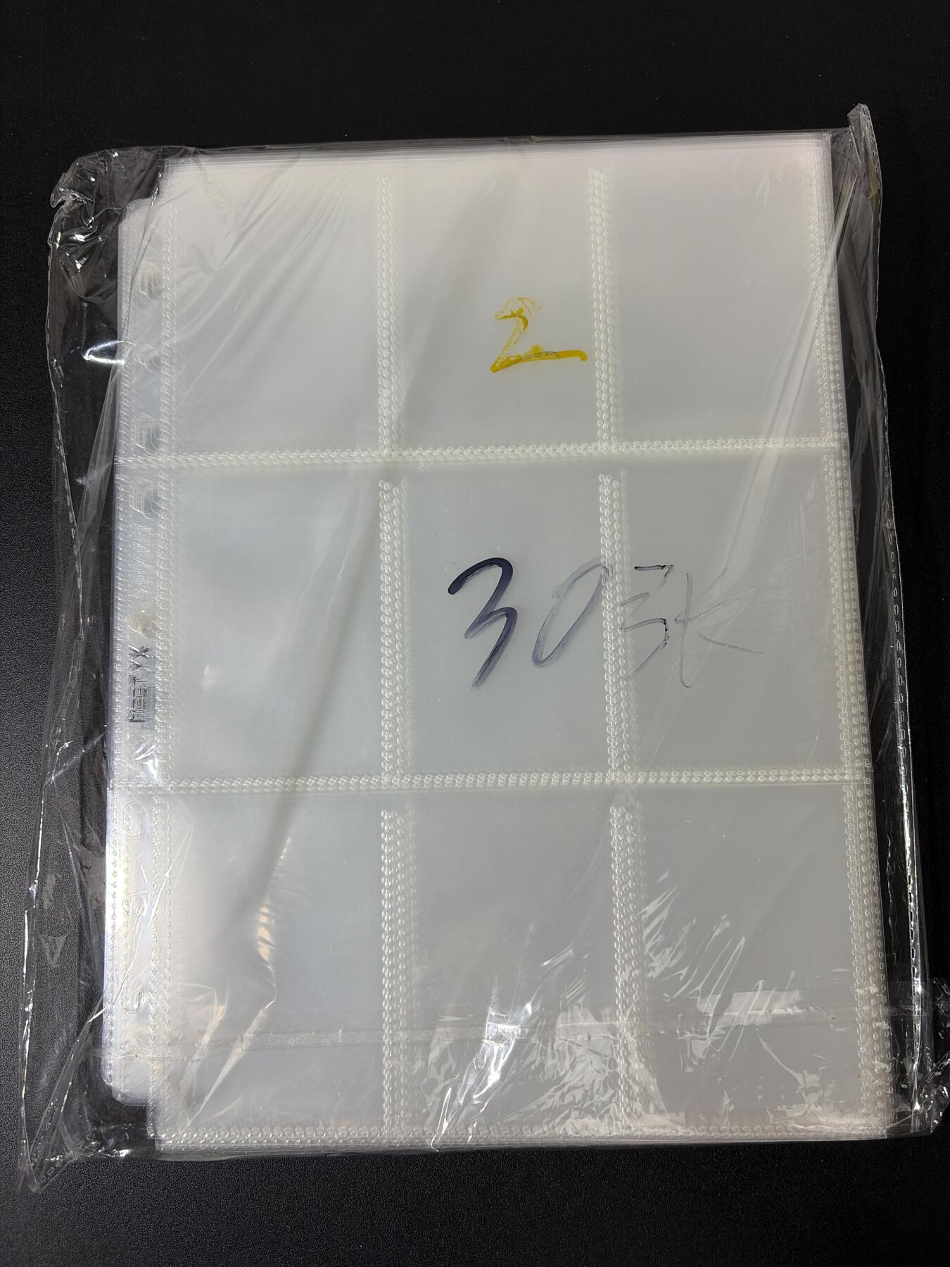 NO.30 好又多金牌大场，每周一站式配齐，方便凑单！（周6晚9点截拍，卖家送拍0抽成！） 【卡具】萌猫 九宫透明卡页（原良心家）30张全新 适配59×86卡牌