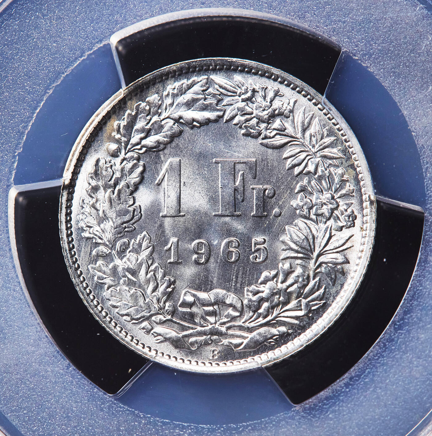 【俄甄集藏】满园春色-2026年(051)04-22星期三 晚 19:30 全场包邮 瑞士1965-1966年1/2、1、2法郎银币高分3枚一组，PCGS MS67，顶级转光品相