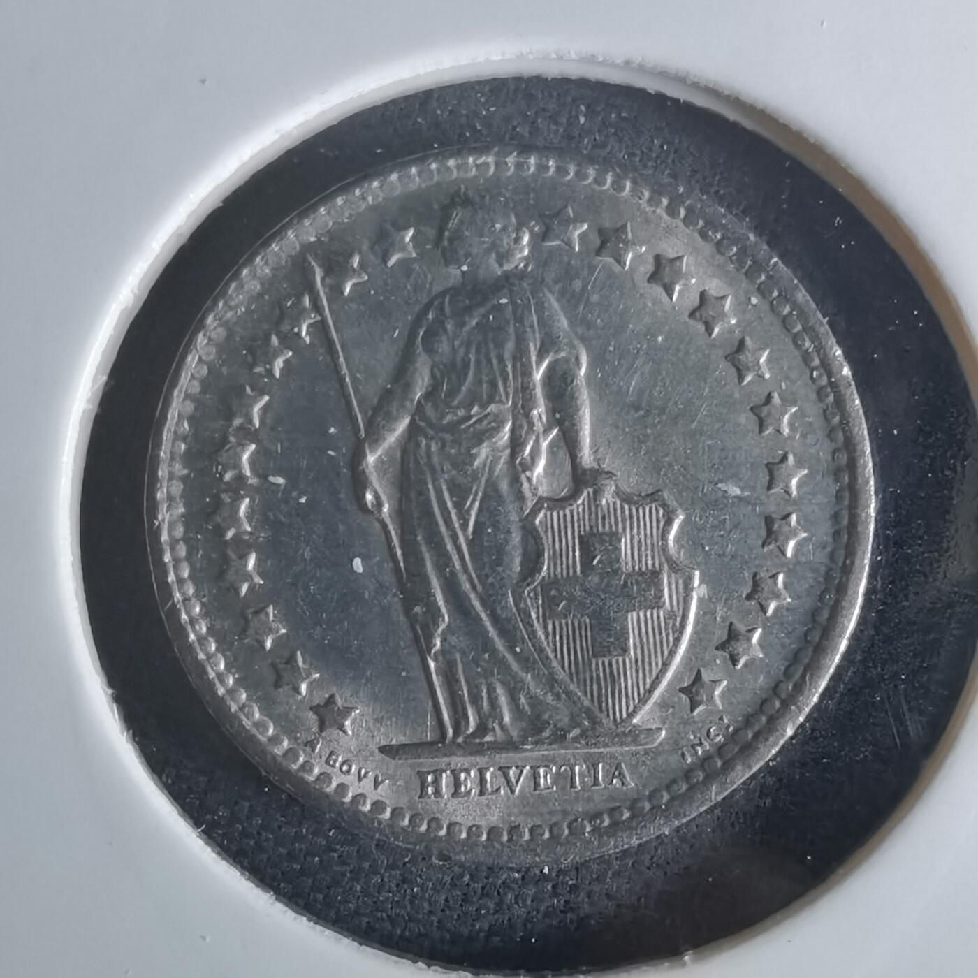 沼泽如烟--第1048场 瑞士1969年半法郎