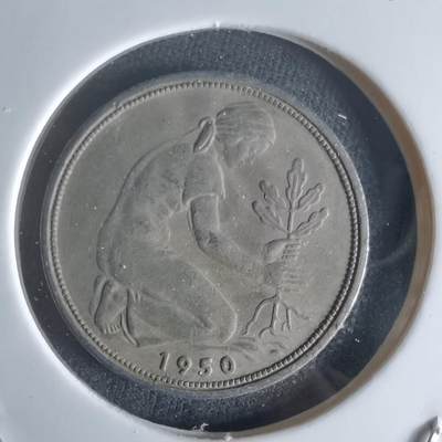 沼泽如烟--第1048场 - 德国1950年50芬尼