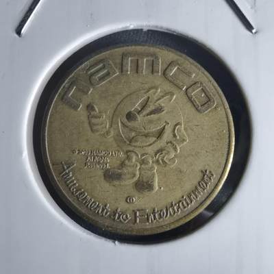 沼泽如烟--第1048场 - 南梦宫（Namco）吃豆人主题街机游戏代币