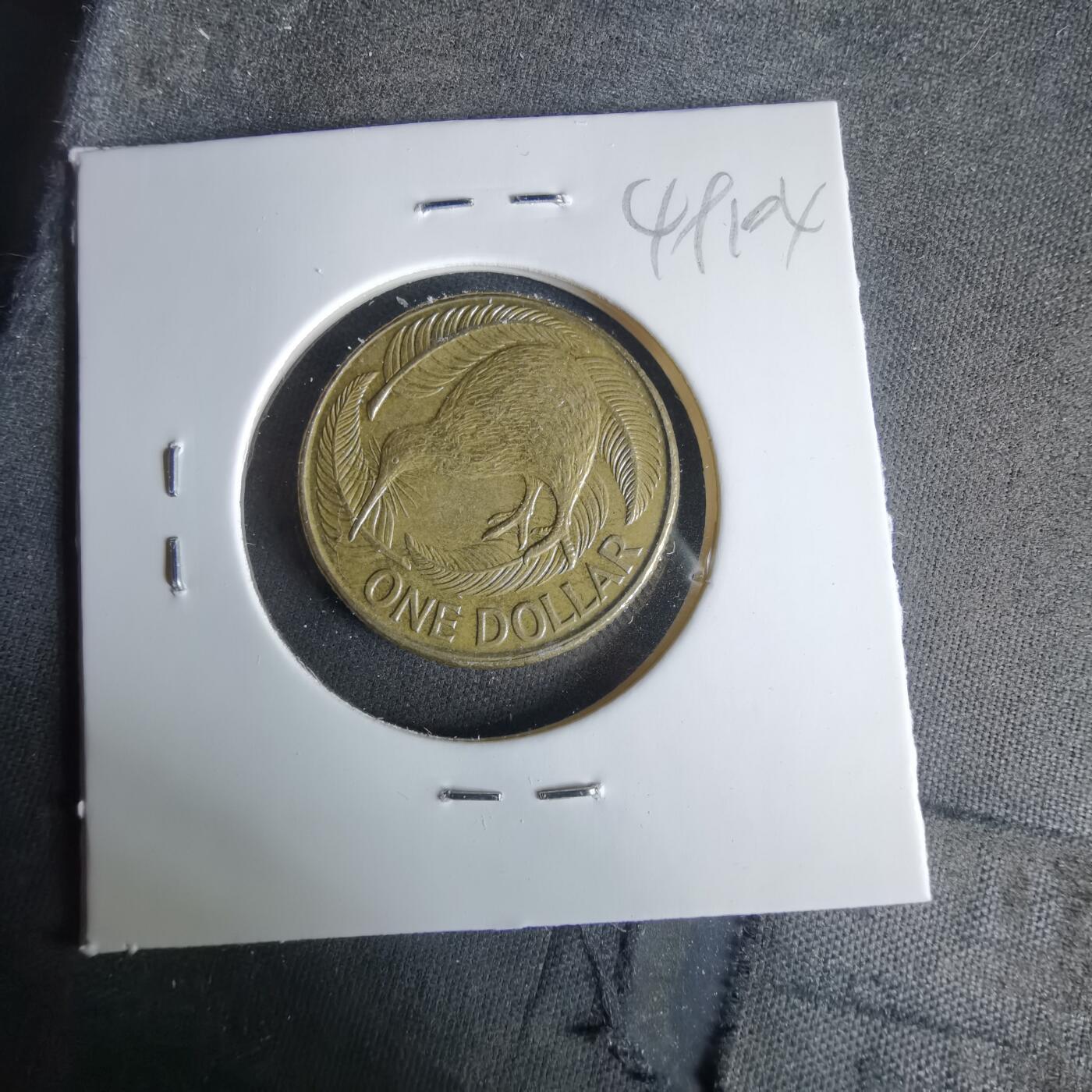 沼泽如烟--第1049场 新西兰1991年一元