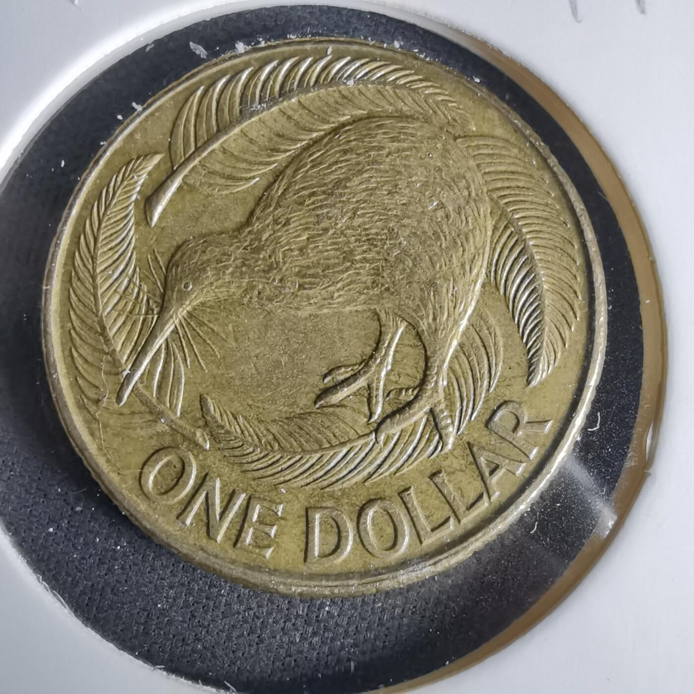 沼泽如烟--第1049场 新西兰1991年一元