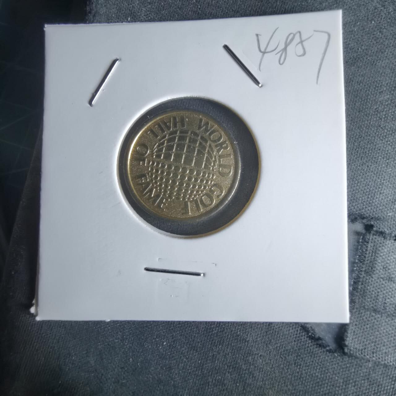 沼泽如烟--第1048场 世界高尔夫名人堂（World Golf Hall of Fame）高尔夫球位标（Ball Marker）