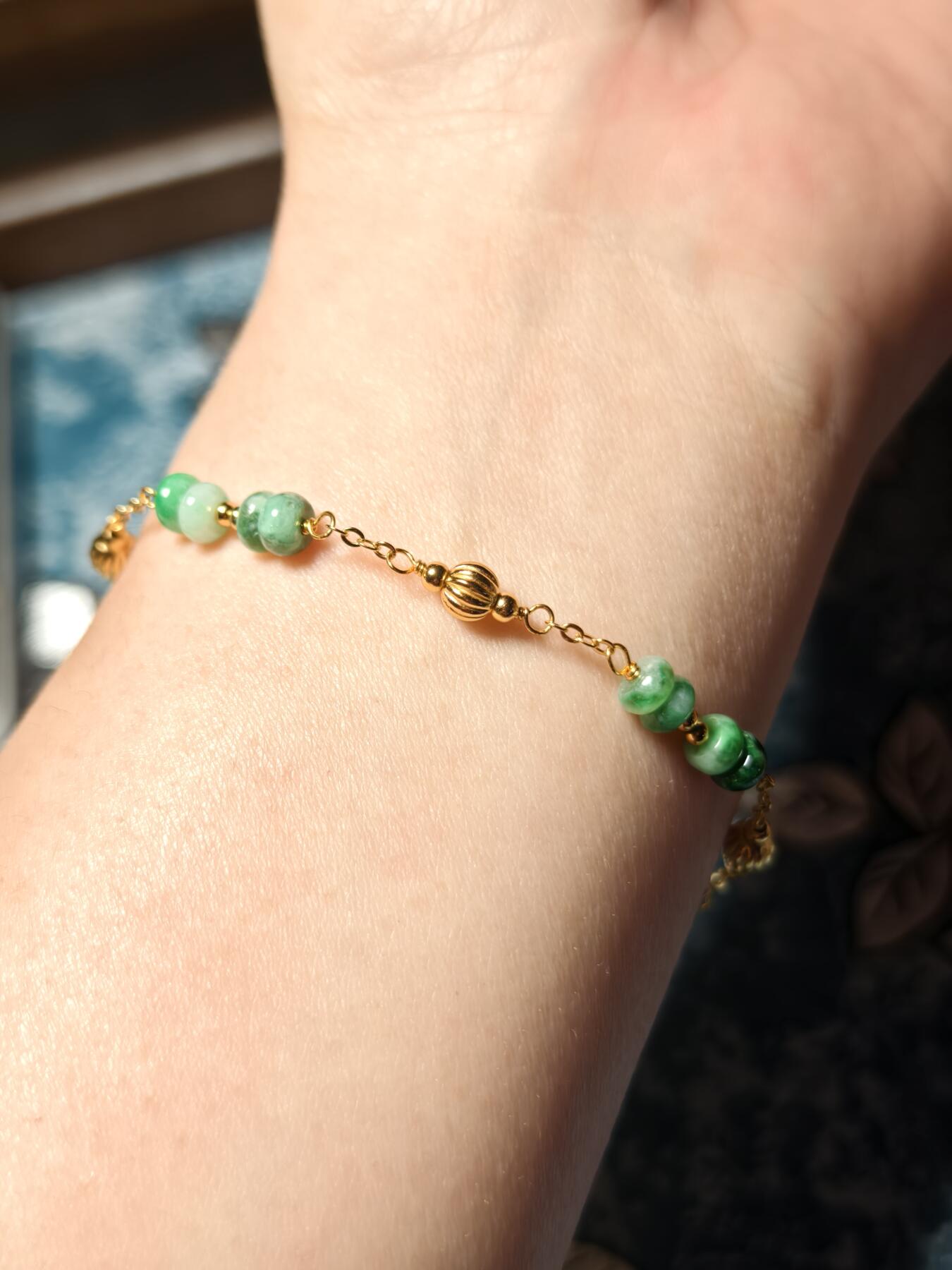 抚柳草堂-第二十四期章牌钱币  奖章勋章 满百包邮 放漏专场 珍珠翡翠银手链 天然a货翡翠 天然珍珠 925银镀金手链 天然材质 假一赔十 上手显白 百搭款式 总重6.9g