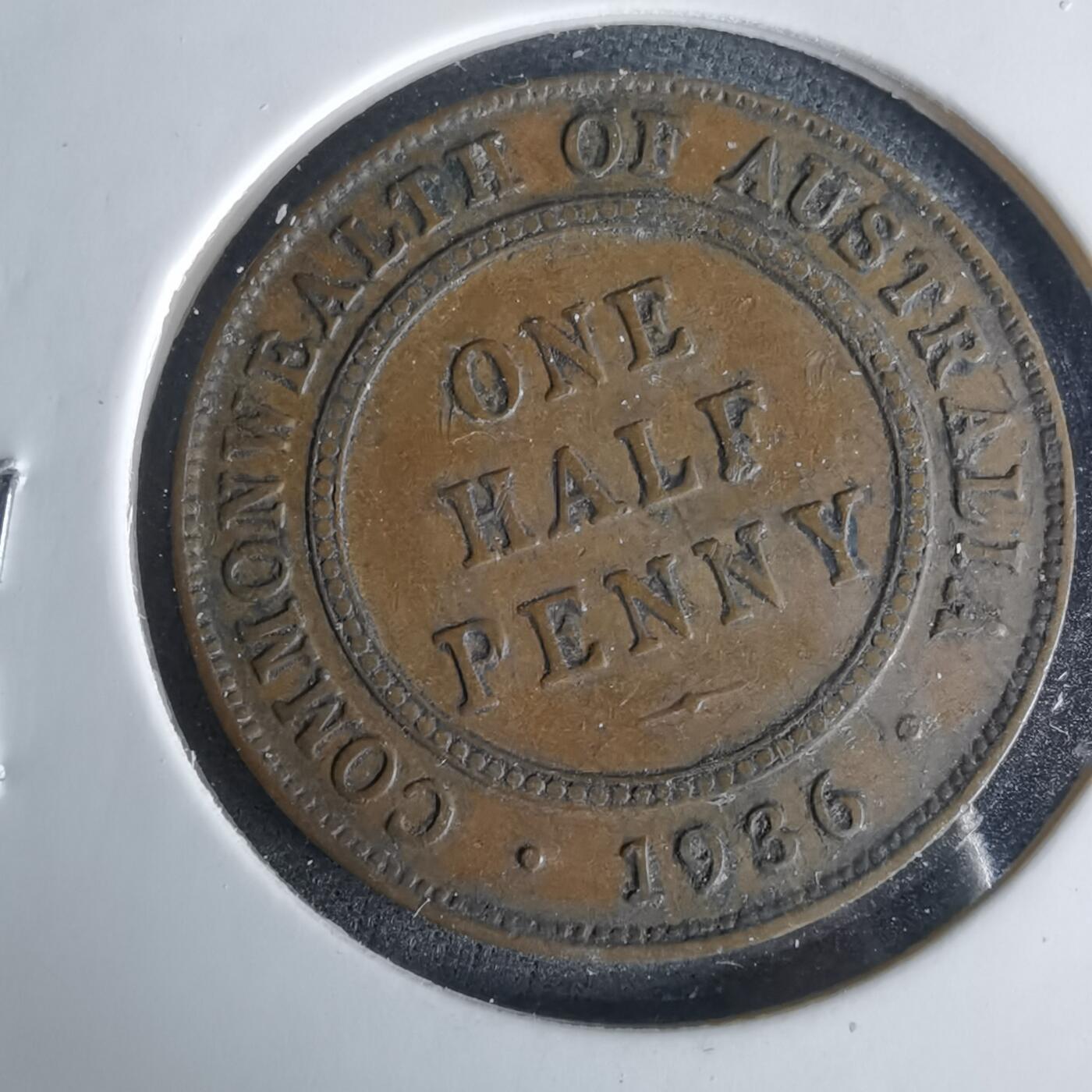 沼泽如烟--第1049场 澳大利亚1936年1便士