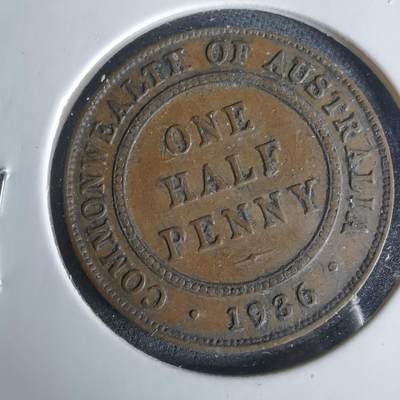 沼泽如烟--第1049场 - 澳大利亚1936年1便士