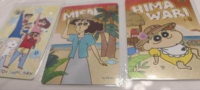 秋原瞳的小店第四十一期——盛夏的时光，即将如约而至 - 卡游蜡笔小新活动卡3连